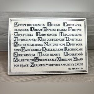 The ABC's of Life - R Stewart - 2005 - House Parts Inc - White Marble Hang/Stand